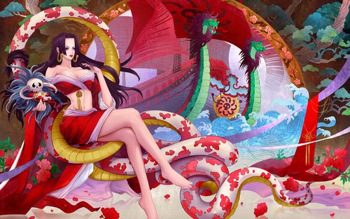 海贼王美貌出众的女帝壁纸