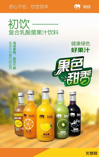 初饮复合乳酸菌果汁饮品,饮料界的一颗耀眼新星!