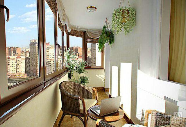 2014封闭阳台装修效果图大全