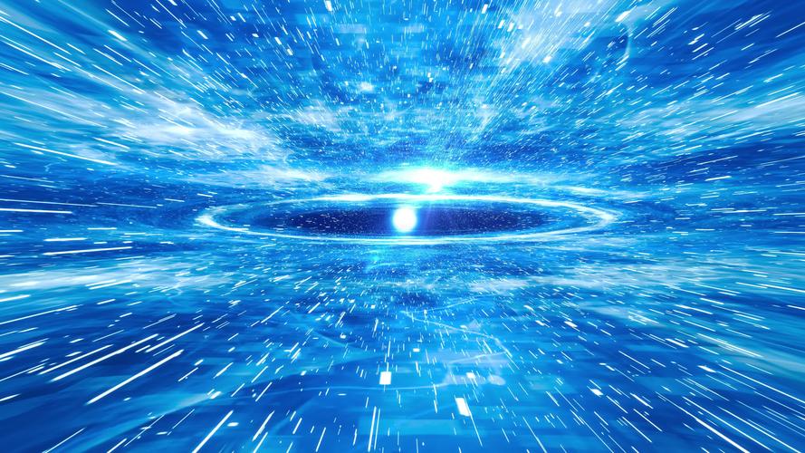 穿越虫洞穿越时空_4096x2304_高清视频素材下载(编号