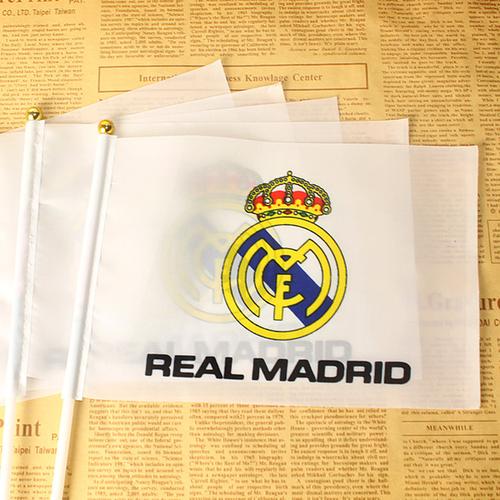 皇家马德里队标大挂旗zu球俱乐部队旗定做 号皇马队旗