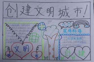 争做文明小市民手抄报图片搜索-15kb