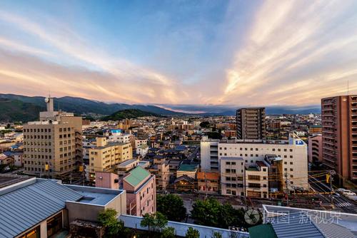日本长野的城市扩张