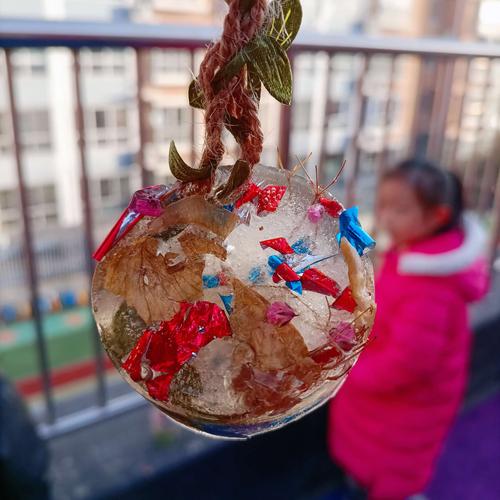 剑桥明珠佳苑实验幼儿园树苗班——冬至冰花