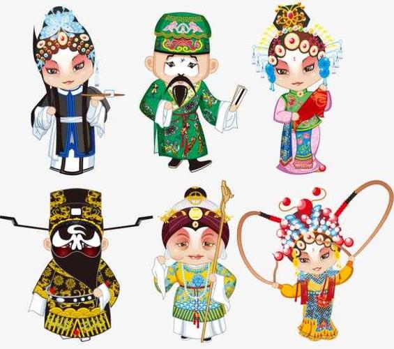 京剧卡通美甲图片大全美甲卡通图片大全可爱4