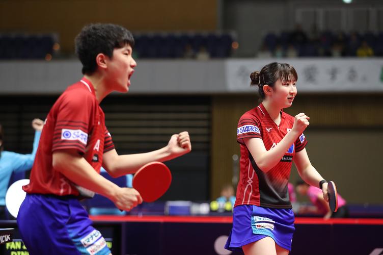乒乓球日本公开赛张本智和早田希娜晋级混双决赛