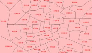 广东省 乡镇街道界线边界 地图数据 矢量 tab shp cad
