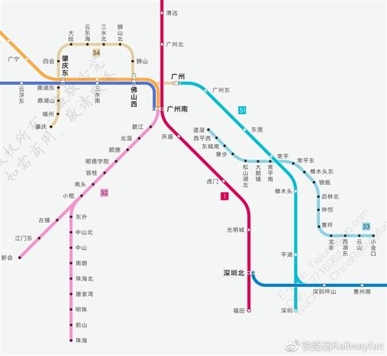珠三角地区开通广惠城际东莞境内剩余段(不含东莞西站)云贵广地区开通