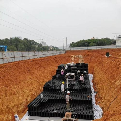 海绵城市蓄水池pp模块 东吴 雨水回用调蓄池 无需清洗
