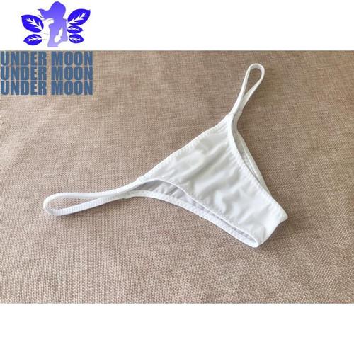 ideamini新款女士比基尼冰丝内裤超薄半透明丝滑女三角裤性感小包臀