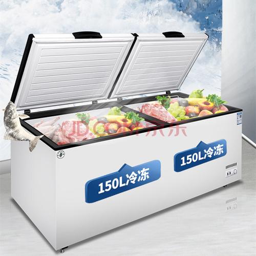 斯飞格冰柜商用大容量冷冻冷藏超大卧式单温双温铜管速冻超市冰柜 618