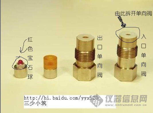 【原创】液相色谱单向阀的拆卸与清洗 [43/6996]
