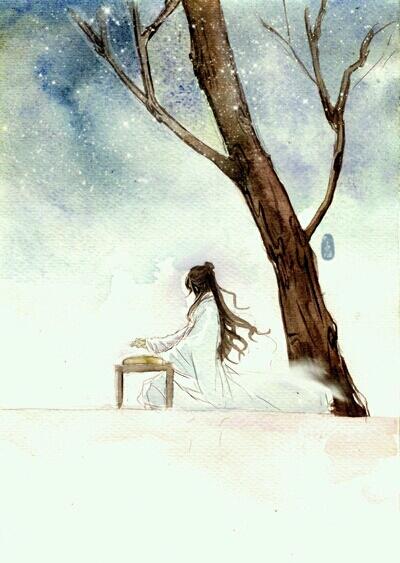 有约不来过夜半,闲敲棋子落灯花