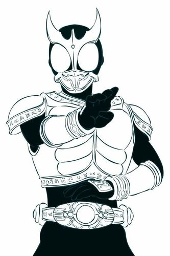 兴趣 绘画 假面骑士空我的超帅的图片第一期 最近我看在专栏上发图片