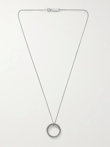 margiela项链,martinmargiela 正品代购maison margiela雕刻抛光银色男项链