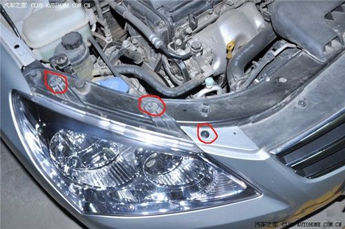 悦动更换远近光灯详细作业