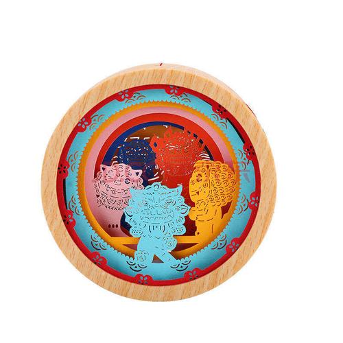 lism手工灯笼diy材料光影纸雕灯手提幼儿园创意古风儿童文创节日礼物