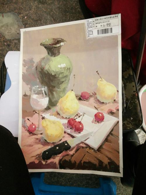 老师苏州大学色彩画成这样大概能打多少分啊