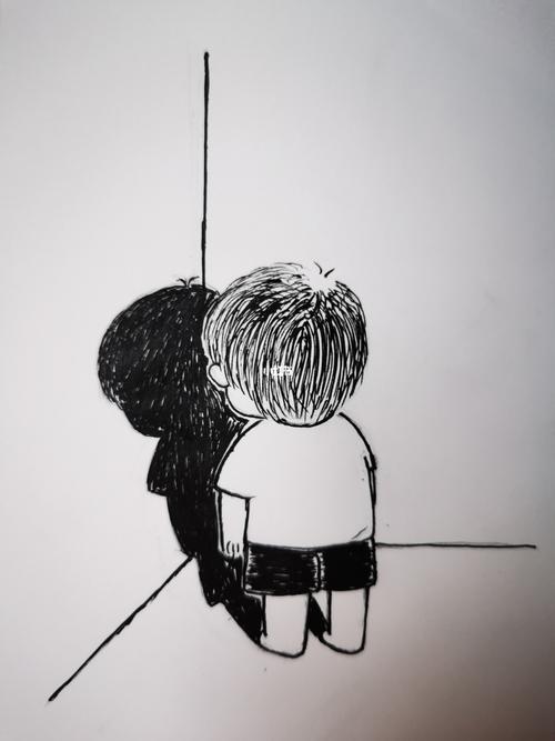 简笔画—跟影子做朋友呀_简笔画_教程_简笔画教程_文化_绘画