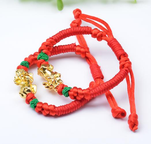 转运珠手链女红绳编织简约