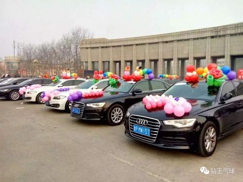 婚礼创意布置,讲究的是别致新颖,走心最重要-气球婚车