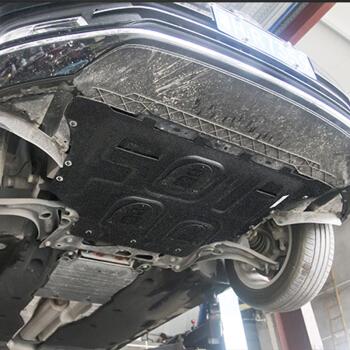 欧柏伦 大众12-18款迈腾3d塑钢发动机护板高尔夫67底盘保护板速腾下