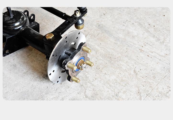 电动四轮车悬架猛禽碟刹前桥改装车电动车碟刹前桥转向灵便可定制