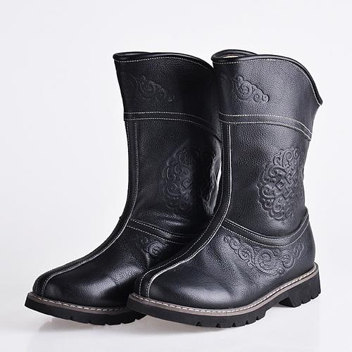 幼儿园鞋子小学生孩童蒙古儿童蒙族靴子