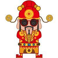 财神爷微信头像图片大全2020【点击鼠标右键下载】