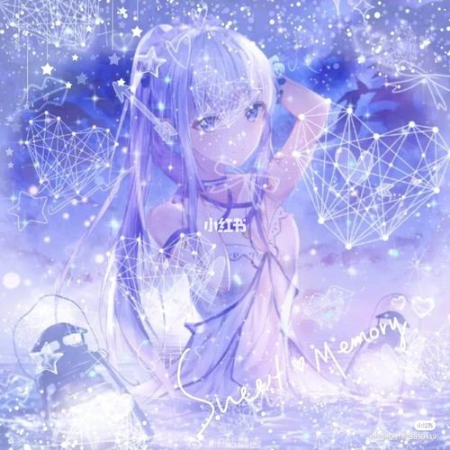 蓝色系列星空闺蜜头像_星空_蓝色系_素材_头像