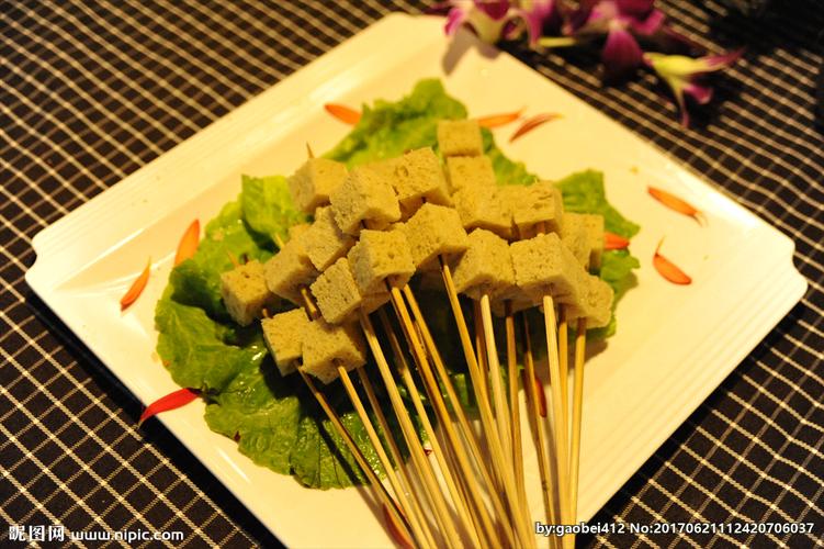 面筋串串餐厅拍摄图片
