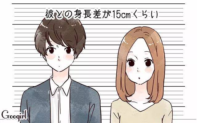 情侣身高差多少,最有夫妻相?