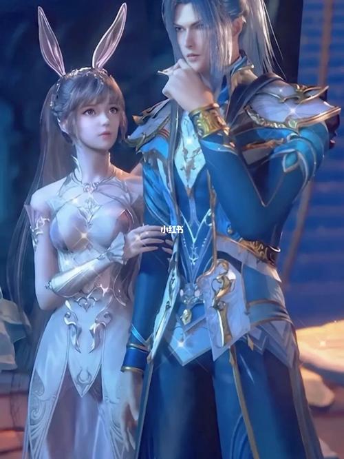 唐三小舞精美壁纸_斗罗大陆_壁纸_素材_壁纸