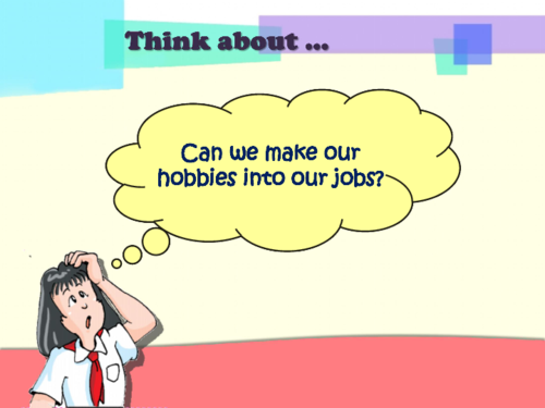 unit 8 from hobby to career-period speak up reading 课件