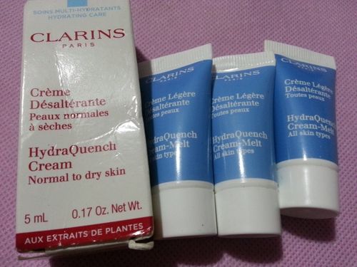 全新clarins hydraquench cream gel 水润活肌保湿霜 20ml