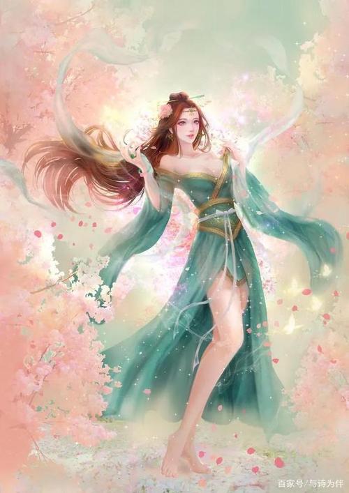 古风动漫美女图仙气飘飘