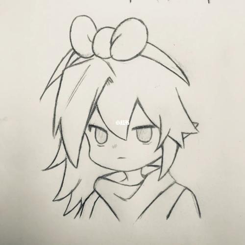 教你画格瑞(公主)9090_凹凸世界_绘画_卡通_简笔