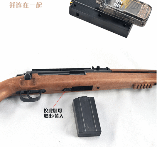 儿童玩具枪绝地awm水弹抢可发射抛壳98k模型求生吃鸡抢15倍镜男孩