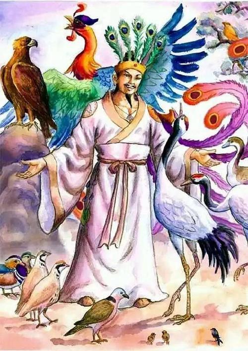 五方神灵之一,主西方白帝之神,金姓,得姓始祖是少昊金天氏,也称穷桑氏