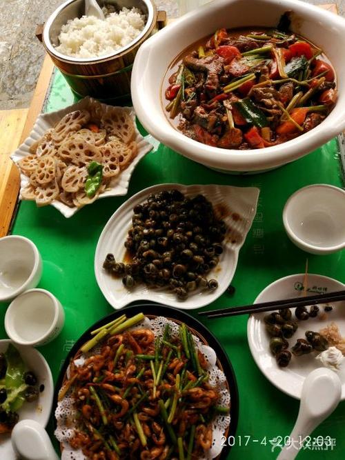 覃妈啤酒鱼(阳光100店)漓江的小小螺图片 - 第175张
