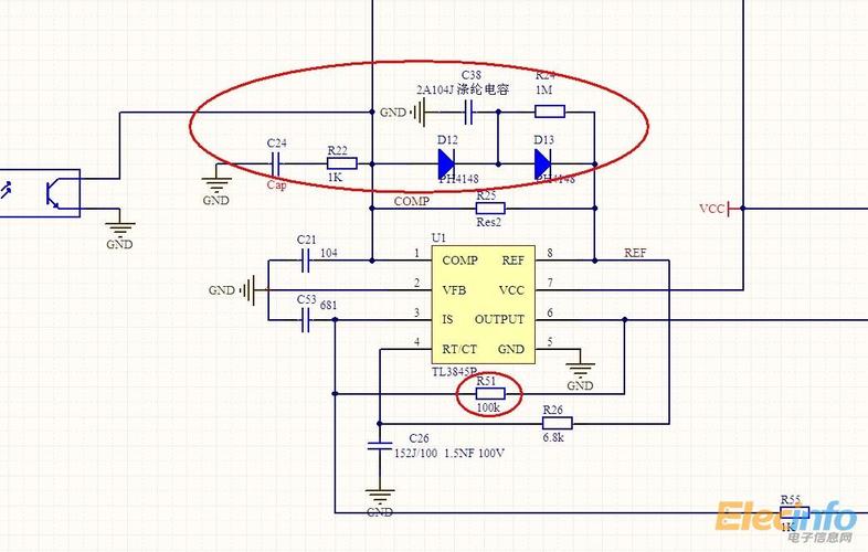 tl3845 正激式开关电源软启动电路球解释
