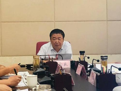 邯郸市常务副市长武金良专题研究大气污染综合治理工作