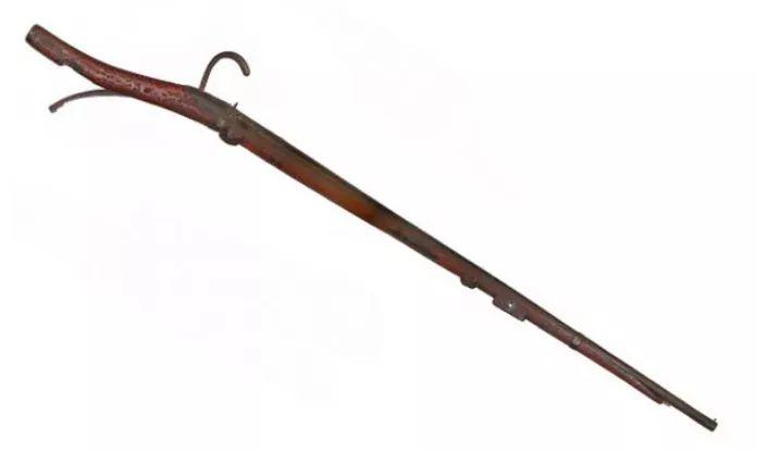 清军的主力鸟枪,口径小,质量不佳