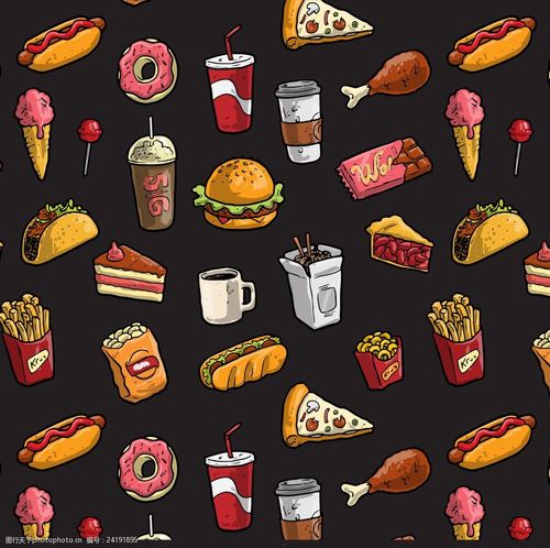 关键词:美食汉堡包矢量 饮料 美食 矢量图 麦当劳美食 汉堡包美食