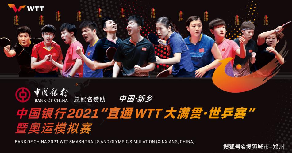 中国银行2021"直通wtt大满贯·世乒赛"暨奥运模拟赛由wtt世界乒乓球