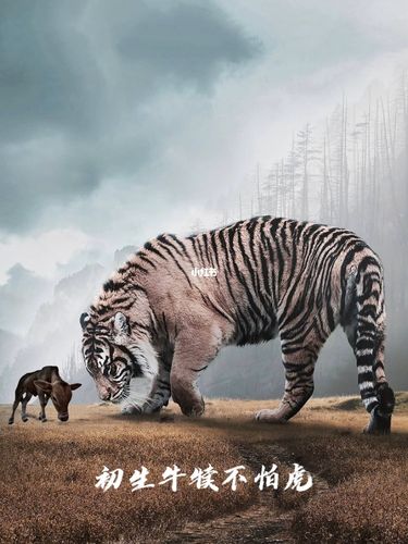 初生牛犊不怕虎_p图_手机_手机p图_摄影_摄影技巧