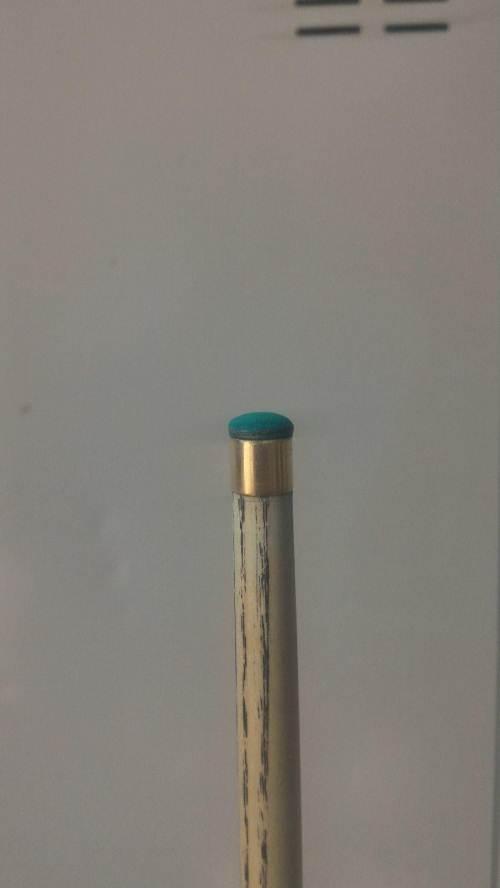 出售个人用台球杆 健英的 8成新皮头刚换的ycpower