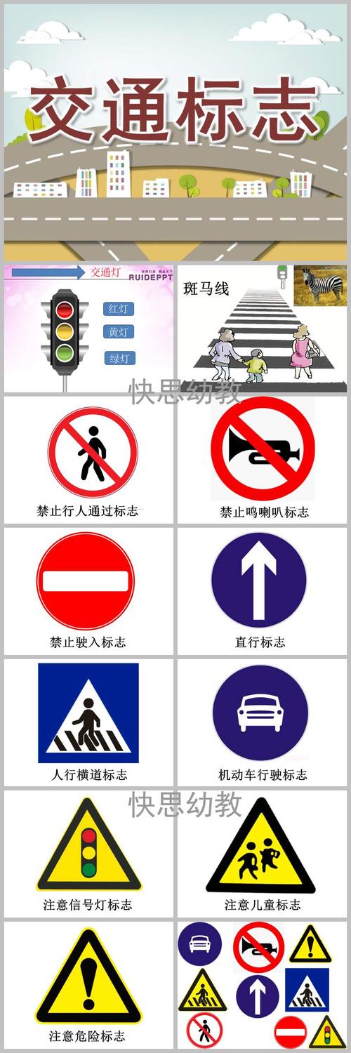 大班社会《交通标志》ppt课件教案