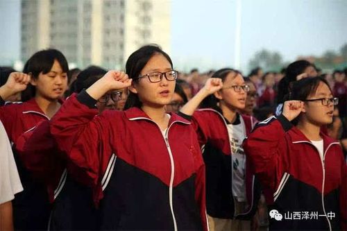 沙场点兵 再启征程 ——泽州一中举行2018届学生"走进
