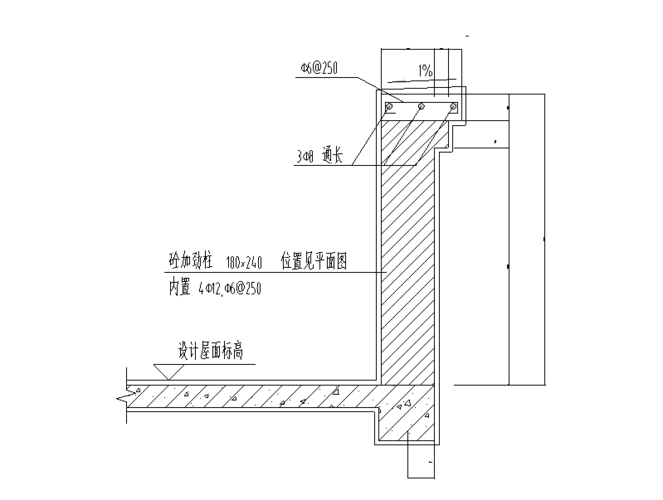 [分享]屋面女儿墙建筑做法大样资料下载
